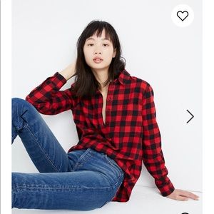 NWT Madewell flannel